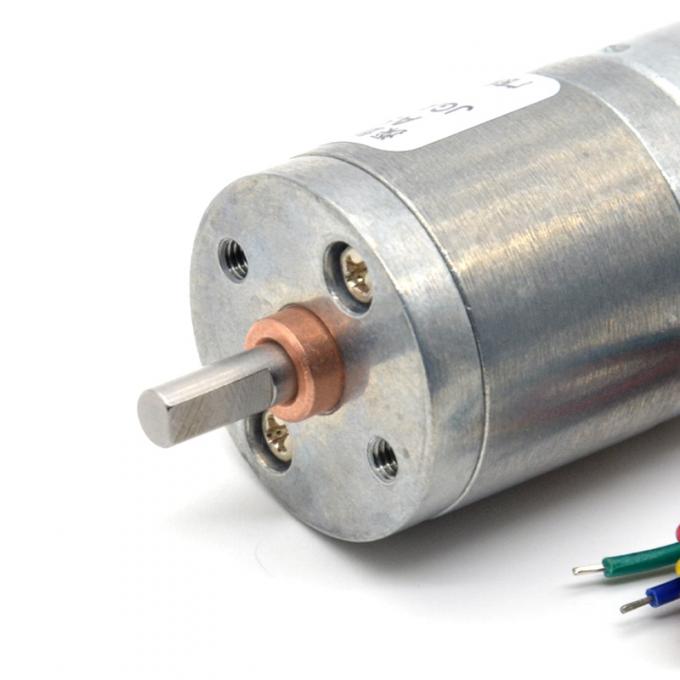 6v 12v 25mm Brushed DC Gear Motor Encoder JGA25-370B ทอร์คสูง 25mm Brushed DC Gear Motor 20