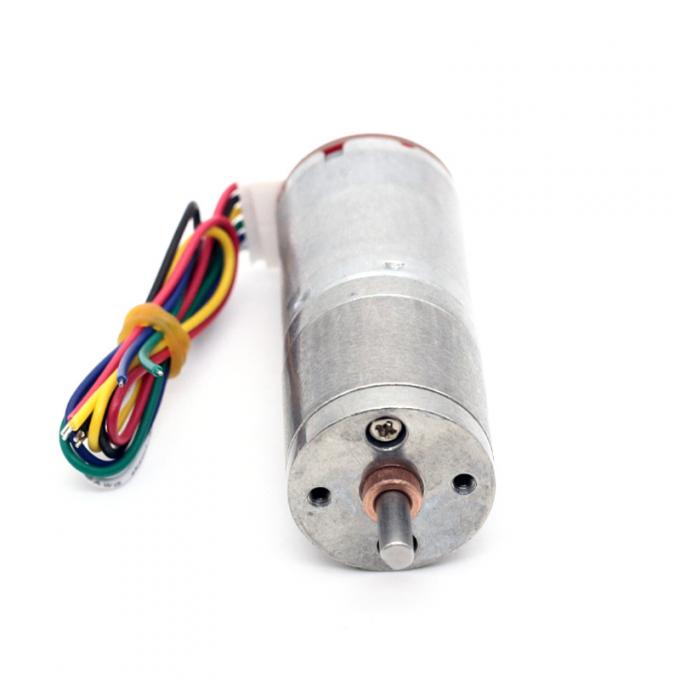 6v 12v 25mm Brushed DC Gear Motor Encoder JGA25-370B ทอร์คสูง 25mm Brushed DC Gear Motor 19