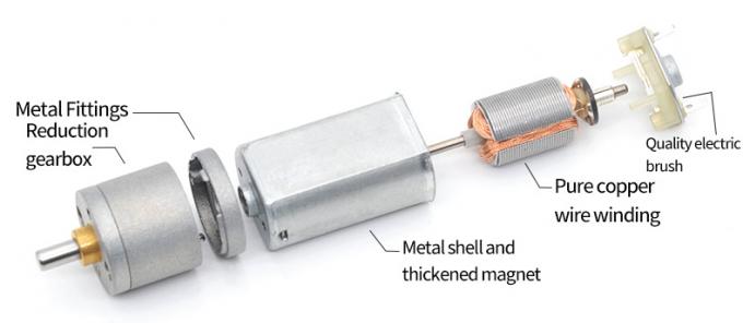 12V DC Reduction Micro Motor JGA20-180 Micro DC Reduction Motor แม็กเนตถาวร ความเร็วต่ํา 6