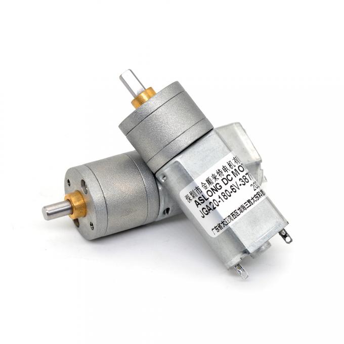 12V DC Reduction Micro Motor JGA20-180 Micro DC Reduction Motor แม็กเนตถาวร ความเร็วต่ํา 9