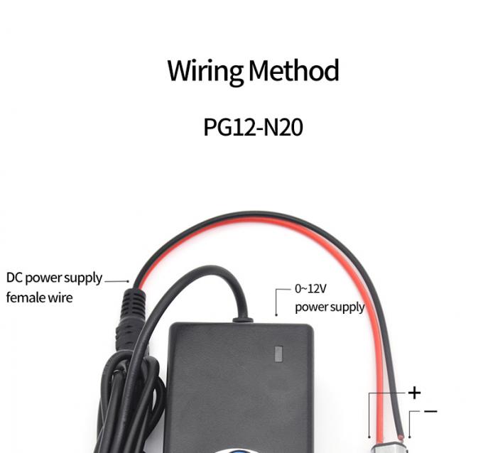 12V Micro High-Speed Brush DC Electric Gearbox PG12-N20 มอเตอร์เครื่องยนต์ลดความเร็ว 12 มม DC คุณภาพสูง 11