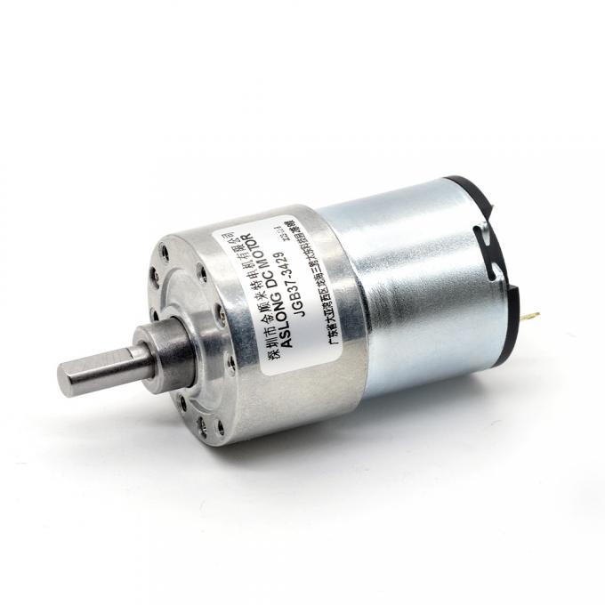 JGB37-3429 12V/24V Brush DC Motor 12V หุ่นยนต์ปัญญา Brush DC Motor 24v มอเตอร์เกียร์ 3