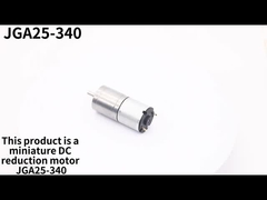 ASLONG JGA25-340 12V 17-1965RPM 25mm Micro DC Reduction Motor Small Power ผู้ผลิตแรงบิดสูง Dc Mo