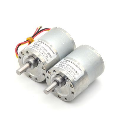 เครื่องยนต์ DC ไม่มีแปรง 24v เครื่องยนต์ JGB37-3626 เครื่องยนต์เกียร์ 24v