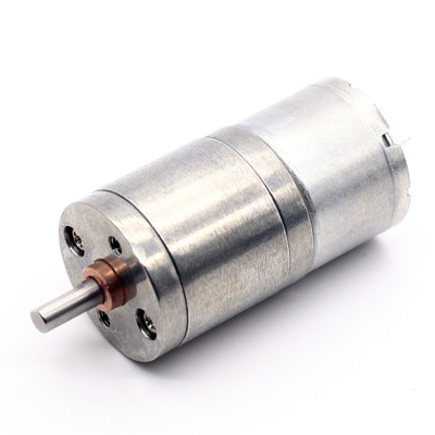 เครื่องยนต์ 25 มิลลิเมตร สเปอร์เกียร์บอ๊อกซ์ เครื่องยนต์ Dc Brushed JGA25-310 6V 33RPM 1:226 เครื่องยนต์ Dc ทอร์คสูง มินิ 25 มิลลิเมตร เครื่องยนต์ 25 มิลลิเมตร เครื่องยนต์ไมโคร