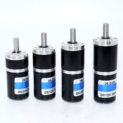 มอเตอร์เกียร์ดาวเคราะห์ BLDC แบบไม่มีแปรง 25 มม. แรงบิดสูง 24v DC เครื่องยนต์