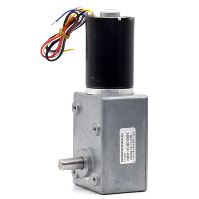 Aslong A5882-4260 24v 11-195rpm Turbine Worm Reduction Motor Dc Reduction Motor แรงบิดสูงความเร็วต่ำมอเตอร์