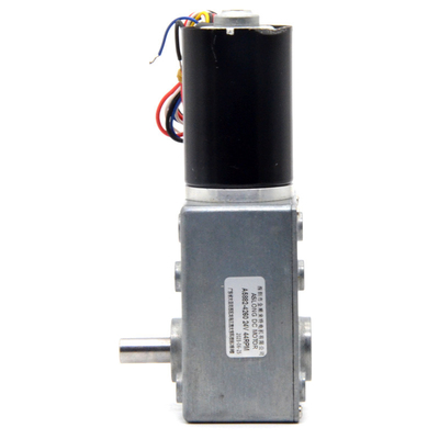 Aslong A5882-4260 24v 11-195rpm Turbine Worm Reduction Motor Dc Reduction Motor แรงบิดสูงความเร็วต่ำมอเตอร์