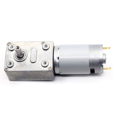 ASLONG 46*32MM 12V 6-160RPM JGY-395 Can Bear 50 Pounds With Self-Locking High Torque Metal Gearbox Worm Gear