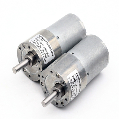 มอเตอร์ไมโครเกียร์มอเตอร์ JGB37-3540 37mm 24V 9-1280RPM 37mm ทอร์คสูง ทอร์คต่ํา 24v DC เกียร์มอเตอร์