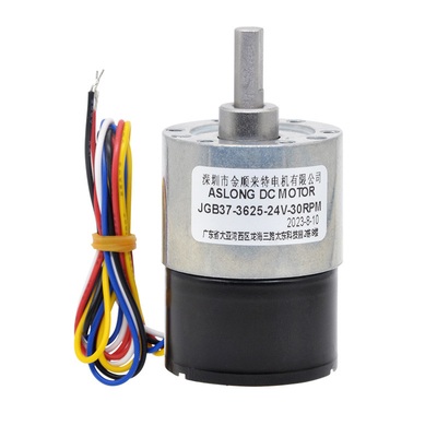 ASLONG DC Motor Brushless JGB37-3625 24V 7-960RPM 37mm 3530 DC เครื่องยนต์เครื่องยนต์แรงหมุนสูง ความเร็วต่ํา เครื่องยนต์ DC Brushless