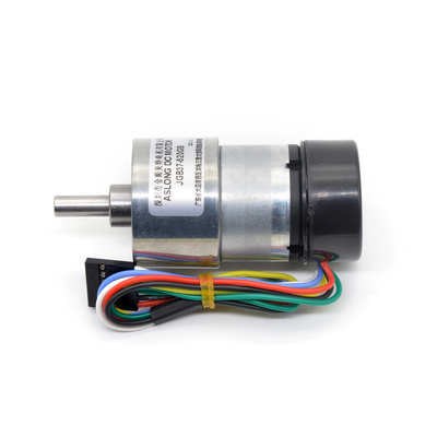 Hall Encoder เครื่องยนต์เร่งเร่ง DC พร้อมฝาหลัง JGB37-520GB เครื่องยนต์เกียร์ DC 12v พร้อม Encoder เครื่องยนต์ Mini Dc พร้อม Encoder