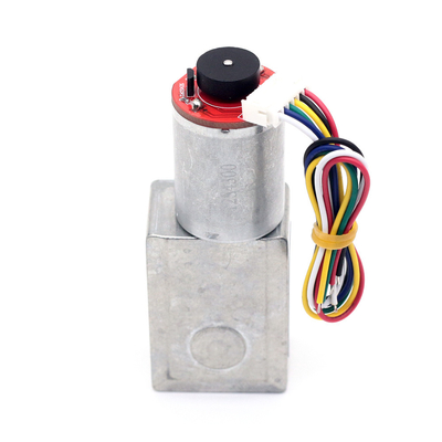 เครื่องยนต์ Worm Gear และ เครื่องยนต์ Worm Encoder Motor JGY-370B Dc เครื่องยนต์ Worm Gear Motor Encoder ทอร์คสูง เครื่องยนต์ DC 12v
