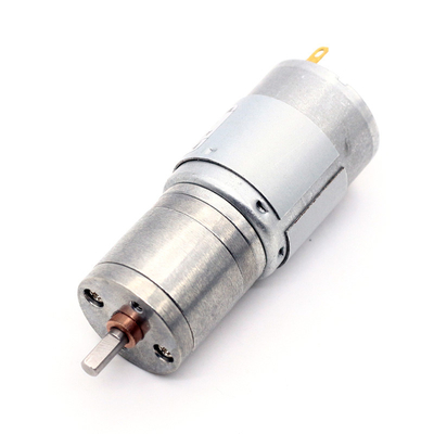 มอเตอร์ความเร็วต่ํา Dc 24v Dc มอเตอร์เกียร์ JGA25-385 24v Dc มอเตอร์ความเร็วต่ํา Rpm DC ด้วยกล่องเกียร์โลหะ 25mm