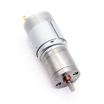 มอเตอร์ความเร็วต่ํา Dc 24v Dc มอเตอร์เกียร์ JGA25-385 24v Dc มอเตอร์ความเร็วต่ํา Rpm DC ด้วยกล่องเกียร์โลหะ 25mm