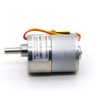 เครื่องยนต์ DC ไม่มีแปรง 24v เครื่องยนต์ JGB37-3626 เครื่องยนต์เกียร์ 24v