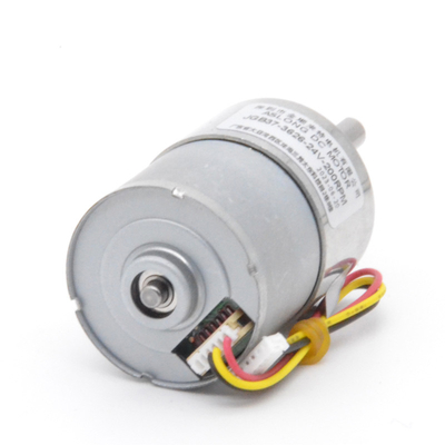เครื่องยนต์ DC ไม่มีแปรง 24v เครื่องยนต์ JGB37-3626 เครื่องยนต์เกียร์ 24v