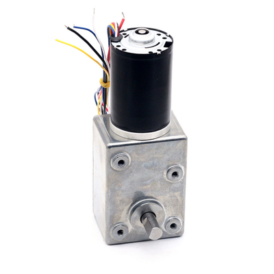 เครื่องยนต์ DC ที่แรงแรงแรงสูง ไม่มีแปรง 24v เครื่องยนต์ A5882-4260 เครื่องยนต์ Worm Gear
