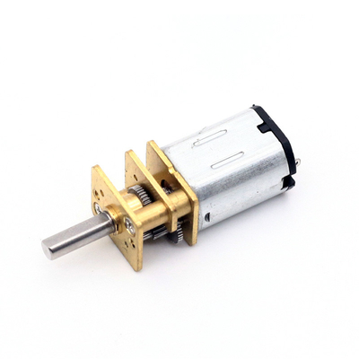 12v ทอร์คสูง DC มอเตอร์เกียร์ 12mm มอเตอร์เกียร์ 298:1 12mm มอเตอร์ความเร็วต่ํา Micro All Metal 6V 50RPM