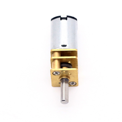 12v ทอร์คสูง DC มอเตอร์เกียร์ 12mm มอเตอร์เกียร์ 298:1 12mm มอเตอร์ความเร็วต่ํา Micro All Metal 6V 50RPM