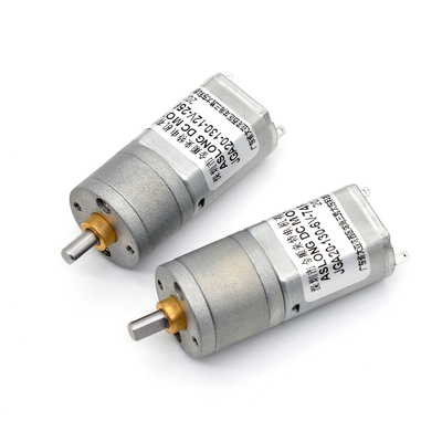 เครื่องยนต์ 12v Dc จัดแปรง JGA20-130 12V 53RPM 1:150 12 Volt Dc มินิมอเตอร์ Dc มอเตอร์ 12v เกียร์