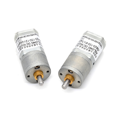 เครื่องยนต์ 12v Dc จัดแปรง JGA20-130 12V 53RPM 1:150 12 Volt Dc มินิมอเตอร์ Dc มอเตอร์ 12v เกียร์