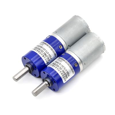 มอเตอร์การลดมอเตอร์เครื่องยนต์โลหะดาวเคราะห์แรงปัดสูง PG24-370 24mm 24V Dc มอเตอร์เครื่องยนต์ดาวเคราะห์
