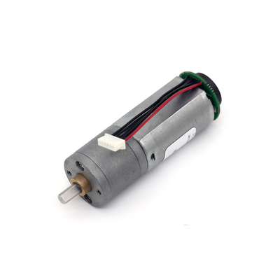 ขนาดเล็ก Encoder Dc เครื่องยนต์ Gear JGA20-180B 12V 258RPM 1:31 Micro Motors Encoder Dc เครื่องยนต์ Brush
