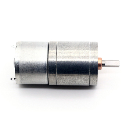 เครื่องยนต์ 25 มิลลิเมตร สเปอร์เกียร์บอ๊อกซ์ เครื่องยนต์ Dc Brushed JGA25-310 6V 33RPM 1:226 เครื่องยนต์ Dc ทอร์คสูง มินิ 25 มิลลิเมตร เครื่องยนต์ 25 มิลลิเมตร เครื่องยนต์ไมโคร