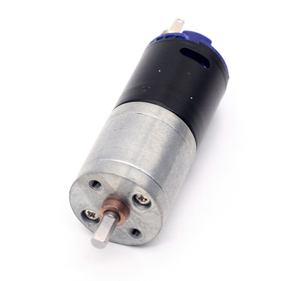 มอเตอร์เกียร์ขนาด 25 มม พร้อมกล่องเกียร์ JGA25-370DG 12V 53RPM 1:377 12v DC Metal Gearbox มอเตอร์ไมโครสปีด 370