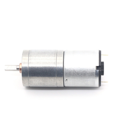 มินิไมโคร ราคาเสียงต่ํา 12v JGA25-340 12V 77RPM 1:103 ด้วยเครื่องจักรโลหะ ความเร็วต่ํา ทอมสูง