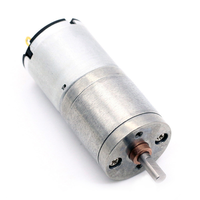 มินิไมโคร ราคาเสียงต่ํา 12v JGA25-340 12V 77RPM 1:103 ด้วยเครื่องจักรโลหะ ความเร็วต่ํา ทอมสูง