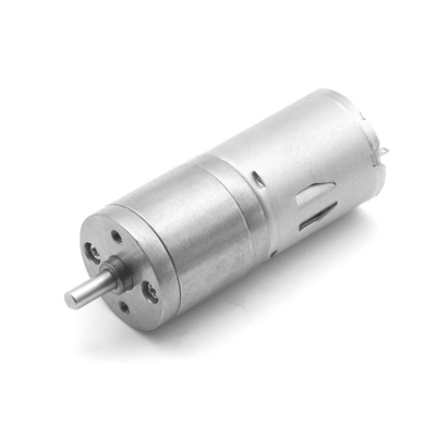 เครื่องยนต์ไฟฟ้าขนาดเล็กแรงปัดสูง ความเร็วสูง JGA25-370 24V 7.5RPM 25mm DC มอเตอร์ความเร็วต่ํา