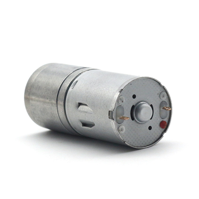 เครื่องยนต์ไฟฟ้าขนาดเล็กแรงปัดสูง ความเร็วสูง JGA25-370 24V 7.5RPM 25mm DC มอเตอร์ความเร็วต่ํา