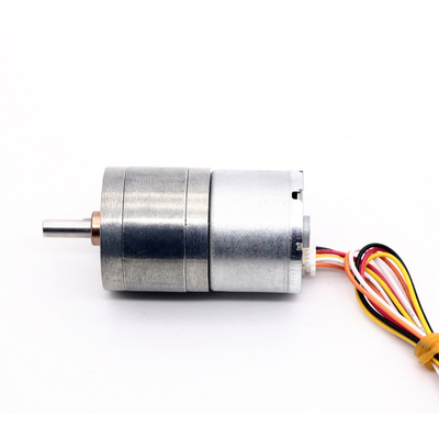 เครื่องยนต์ลดความแรงโดยไม่ต้องแปรง JGA25-2418 12V 42RPM 1:103 เครื่องยนต์ลดความแรงแบบเครื่องยนต์แรงแรงแรงสูง
