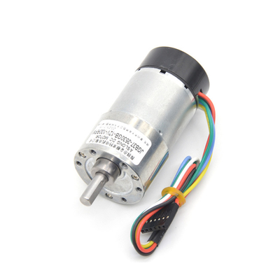 มอเตอร์เกียร์ DC พร้อมเครื่องปรับทักขนาดใหญ่ JGB37-3530GB 24V 111RPM 1:90 24v Brush Gear Motor พร้อมเครื่องปรับ