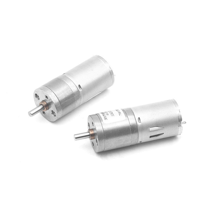 25GA370 25MM มอเตอร์เกียร์ไมโคร DC 6v 12v 24v 2000rpm แรงบิดสูงย้อนกลับ