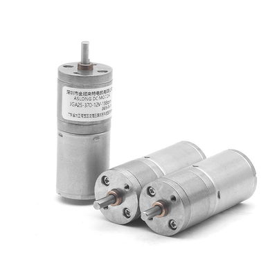 25GA370 25MM มอเตอร์เกียร์ไมโคร DC 6v 12v 24v 2000rpm แรงบิดสูงย้อนกลับ