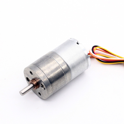 มอเตอร์เกียร์ Micro DC ขนาด 12V 9RPM JGA25-2418 25mm BLDC Geared เครื่องยนต์