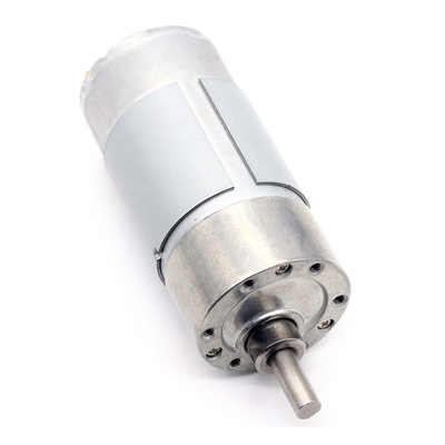 JGB37-555 มอเตอร์ DC 12 โวลต์แรงบิดสูง Dc เครื่องยนต์ 24v 650rpm แม่เหล็กถาวร