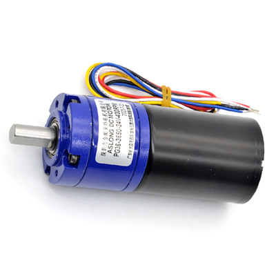 24V 8/1600RPM Brushless DC Planetary Gear Motor 36mm PG36-3650 แม็กเนตถาวร 12V/24V DC เครื่องยนต์