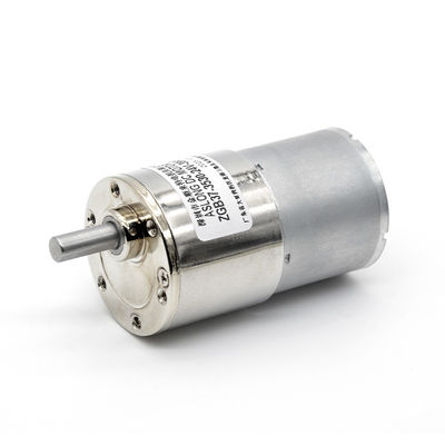 ทอร์คสูง 37 มม มิโครเกียร์ลด Brushed DC Motor ZGB37-3530 37 มม มิโครเกียร์ลด Brushed DC Motor