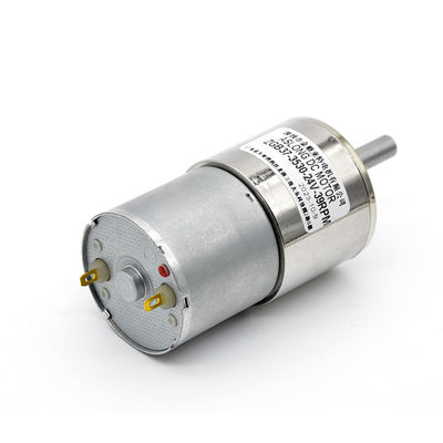 ทอร์คสูง 37 มม มิโครเกียร์ลด Brushed DC Motor ZGB37-3530 37 มม มิโครเกียร์ลด Brushed DC Motor