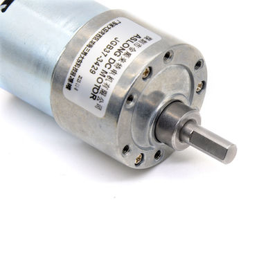 JGB37-3429 12V/24V Brush DC Motor 12V หุ่นยนต์ปัญญา Brush DC Motor 24v มอเตอร์เกียร์