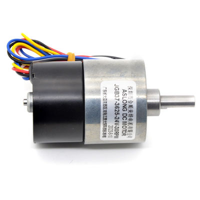 เครื่องยนต์ความช้า 24V คุณภาพสูง JGB37-3625 เครื่องยนต์ไฟฟ้าขนาดเล็กแบบไร้แปรง