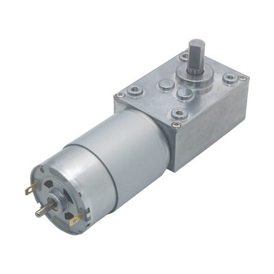 58mm*40mm pmdc DC มอเตอร์เกียร์หนอน แรงบิดสูง 12V 24V 40rpm