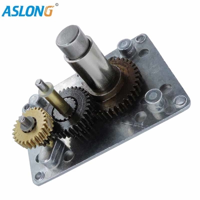 ความเร็วสูงต่ำรอบต่อนาที 12 โวลต์ DC Worm Gear เครื่องยนต์ A5840 มุมขวา Worm Gear กล่องลดเสียงรบกวนต่ำ Tubular Dc มอเตอร์